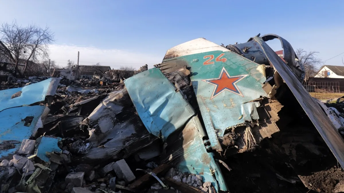 Повітряні сили ЗСУ повідомили про знищення на півдні трьох російських Су 34