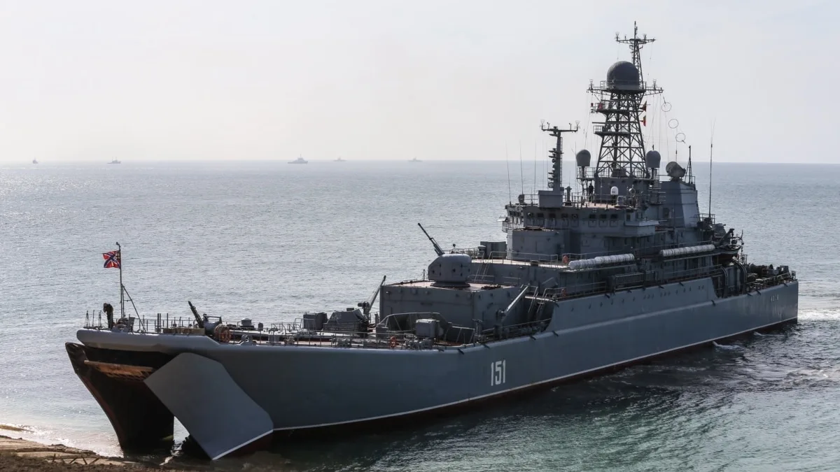 ВМС України після повідомлення про знищення російського ВДК: у Чорному та Азовському морях кораблі РФ не чергують